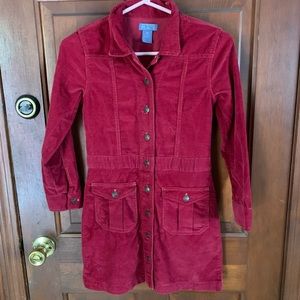 Vintage girls corduroy dress in good condition size 10
